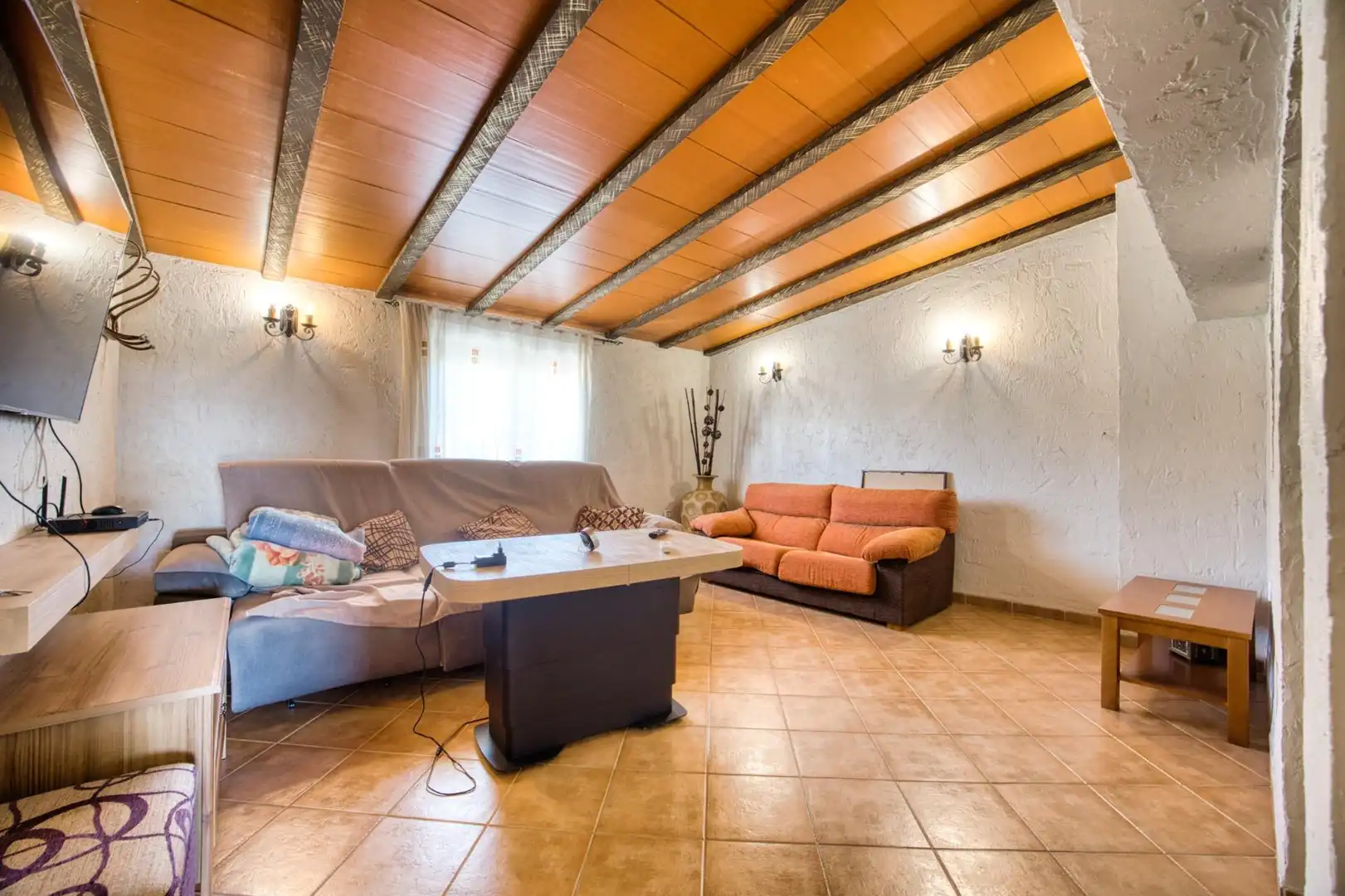 Sala de estar de Ático en venta en Murcia con Aire acondicionado, Calefacción y Terraza