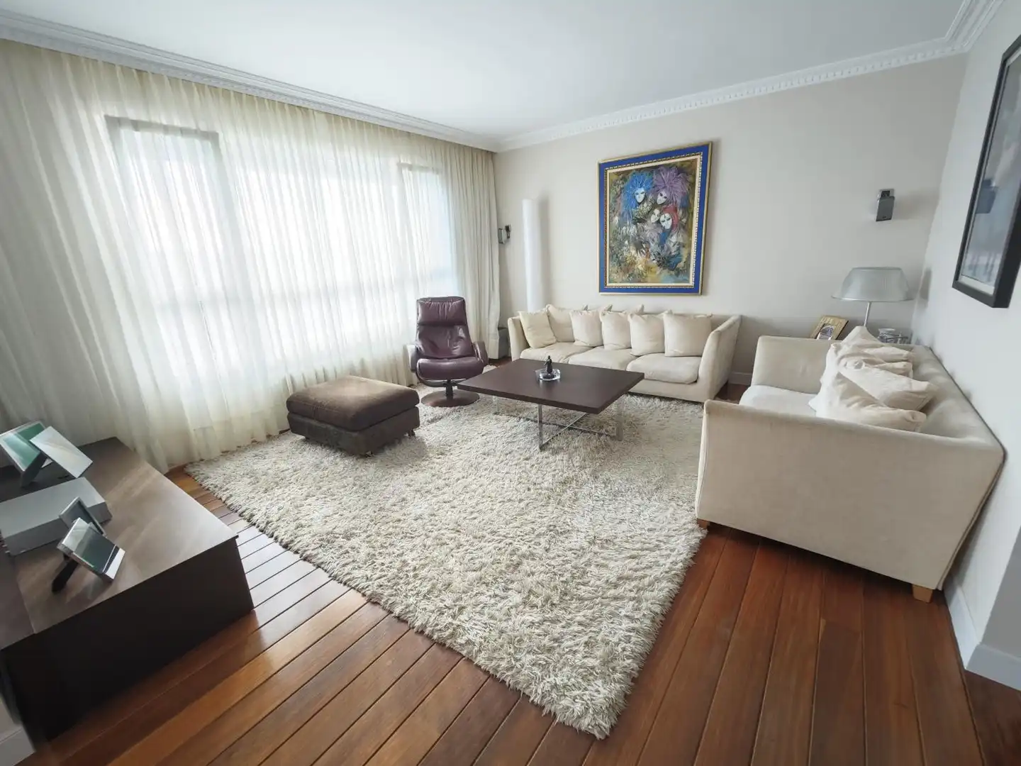 Sala d'estar de Àtic en venda en Portugalete amb Aire condicionat, Calefacció i Jardí privat