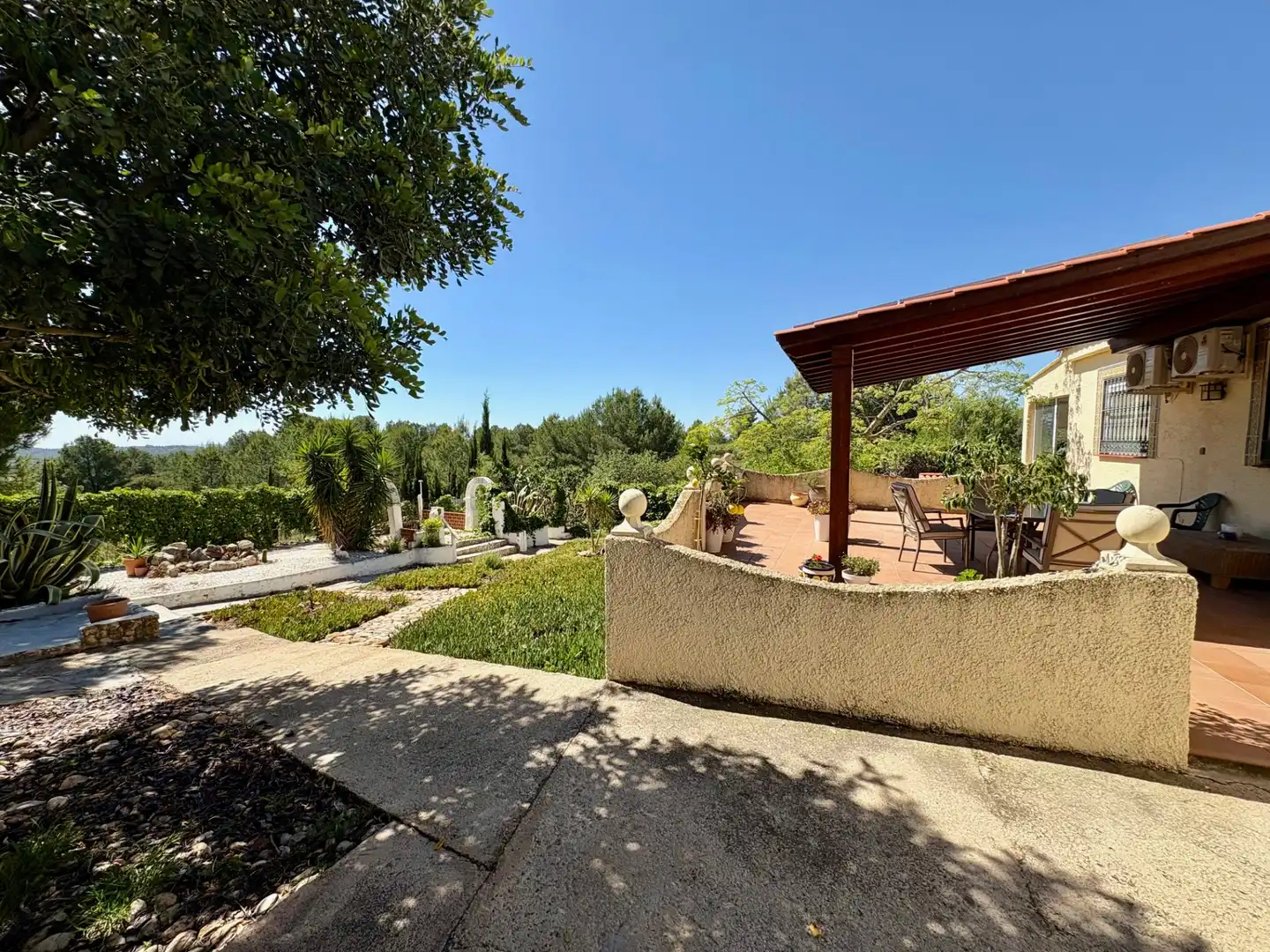 Jardí de Casa o xalet en venda en Cheste amb Aire condicionat, Calefacció i Jardí privat
