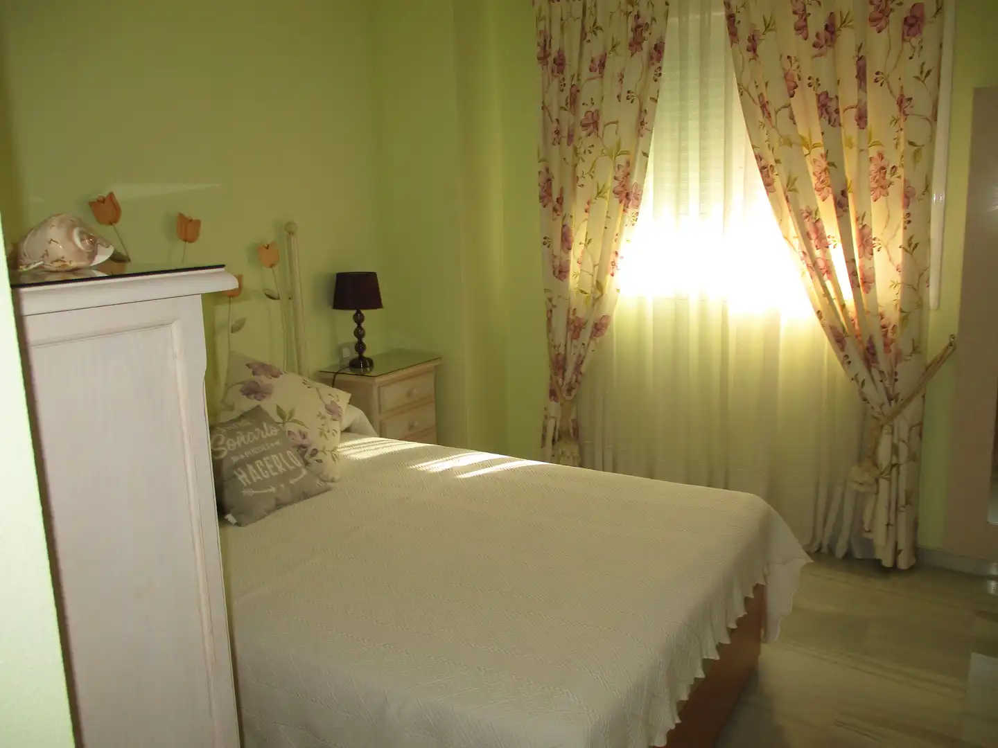 Schlafzimmer von Wohnung zur Miete in Cártama mit Klimaanlage, Terrasse und Möbliert