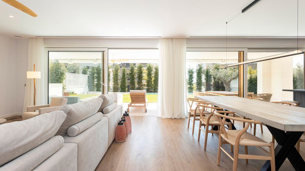 Sala de estar de Casa o chalet en venta en Sitges con Aire acondicionado, Calefacción y Jardín privado