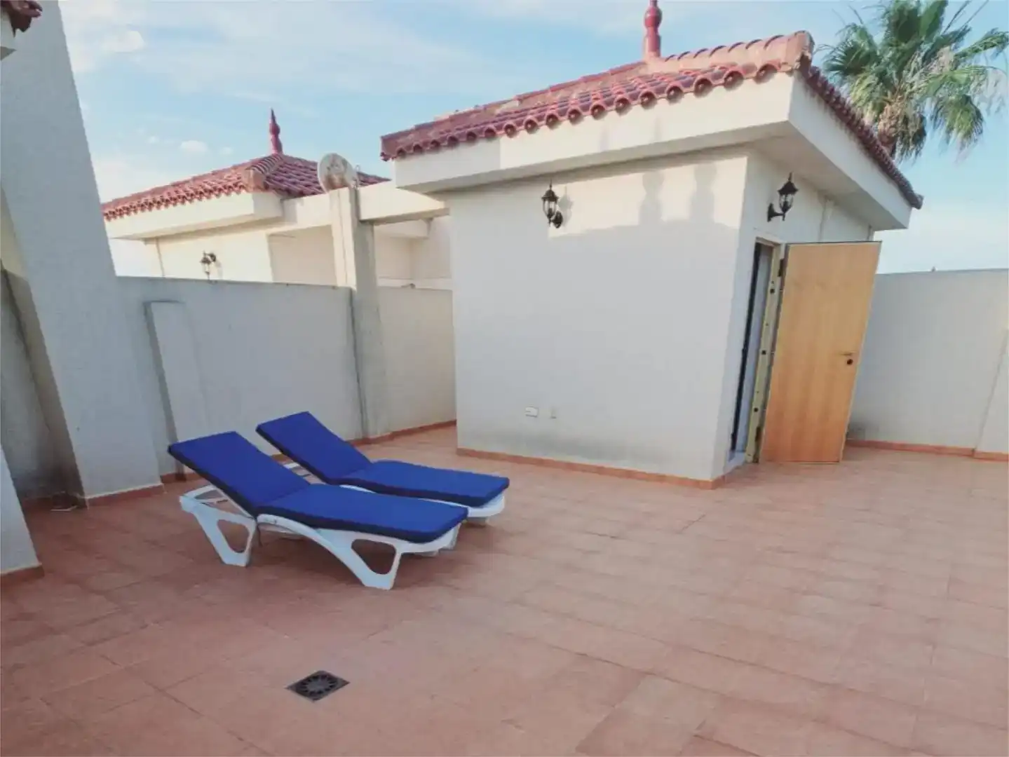 Terrasse von Wohnung zum Verkauf in Daya Vieja mit Klimaanlage, Schwimmbad und Balkon