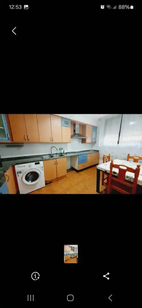 Cocina de Casa adosada en venta en Morentin con Jardín privado, Parquet y Amueblado