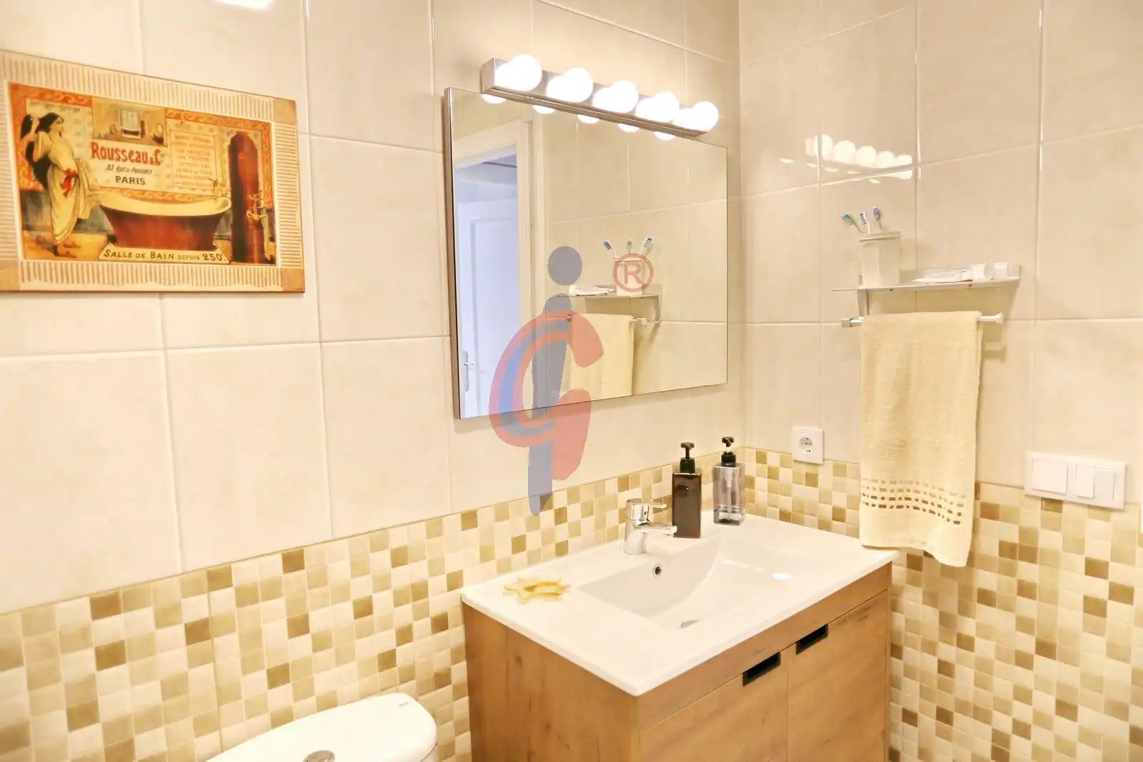 Badezimmer von Wohnung zum Verkauf in Guardamar del Segura mit Terrasse, Abstellraum und Möbliert