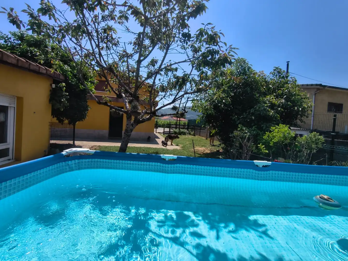 Piscina de Casa o chalet en venta en Santa María de Cayón con Terraza, Piscina y Balcón