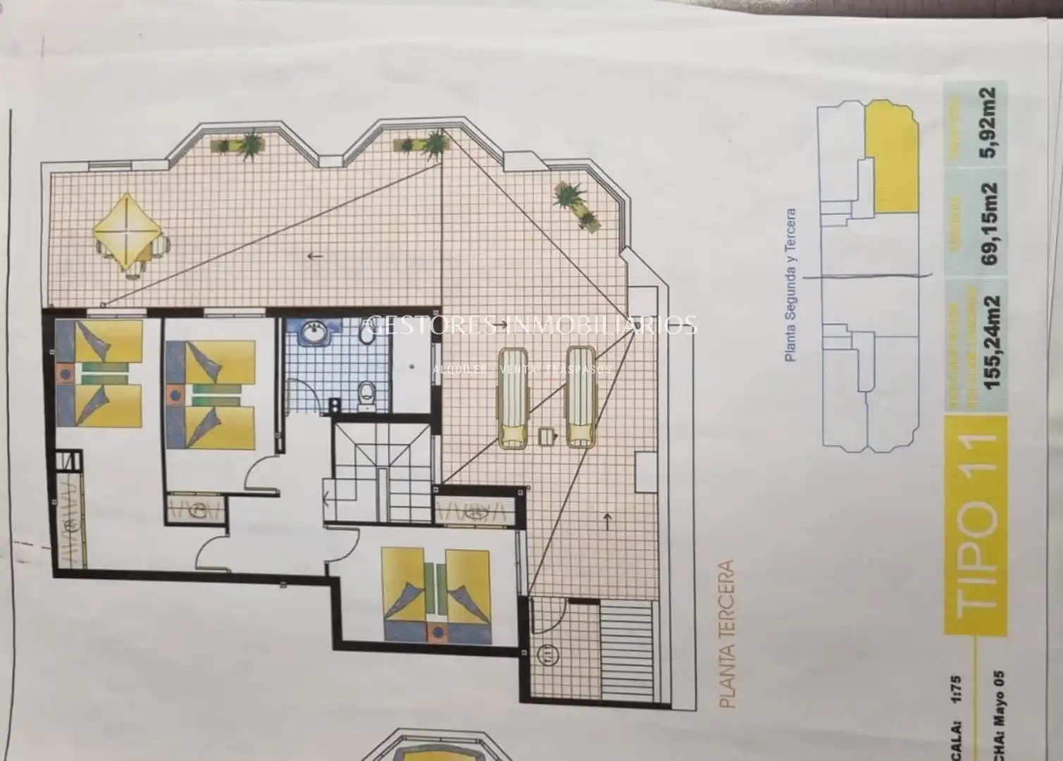 Ático en venta en Muro de Alcoy con Calefacción, Terraza y Trastero