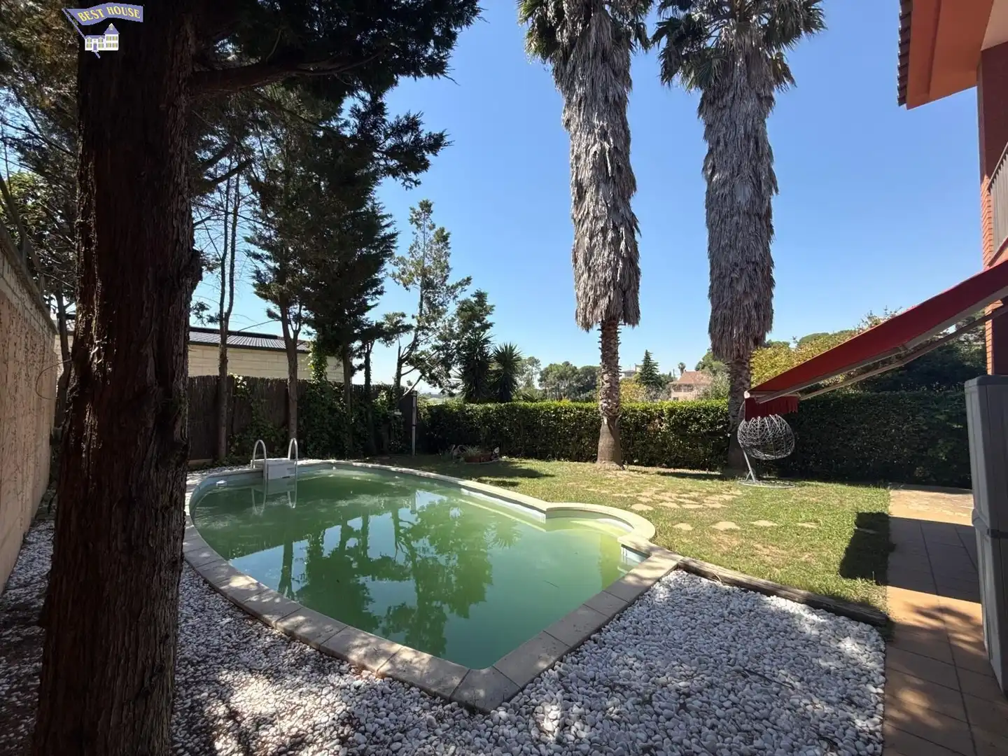 Piscina de Casa o chalet en venta en Caldes de Montbui con Aire acondicionado, Calefacción y Jardín privado