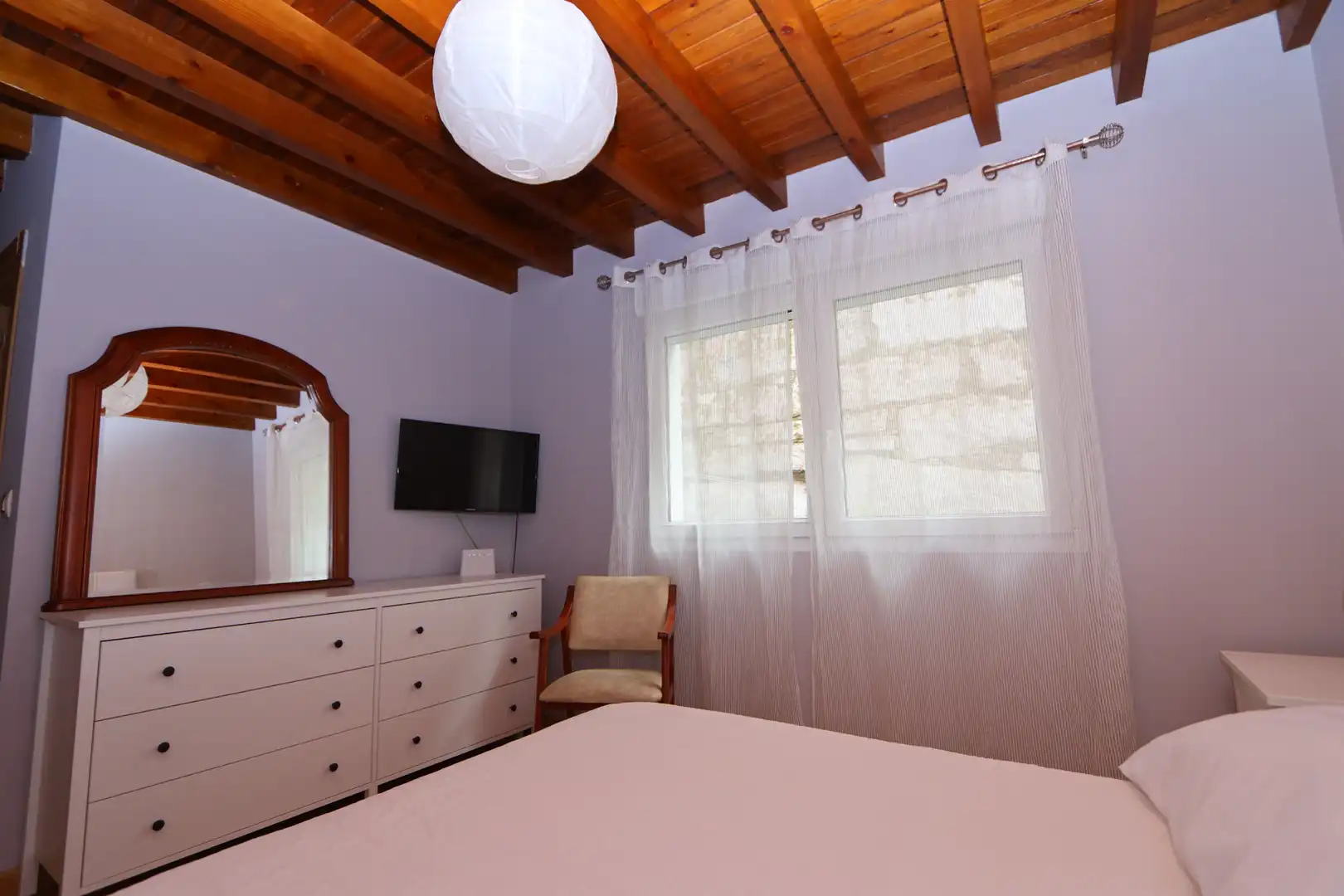 Habitación de Casa o chalet de alquiler en Cabana de Bergantiños con Jardín privado, Terraza y Amueblado