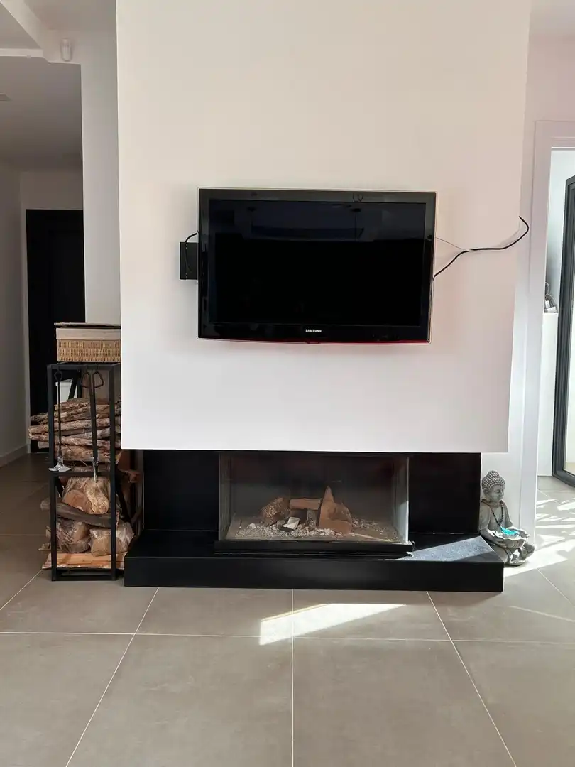 Sala d'estar de Casa o xalet en venda en Vacarisses amb Aire condicionat, Calefacció i Jardí privat