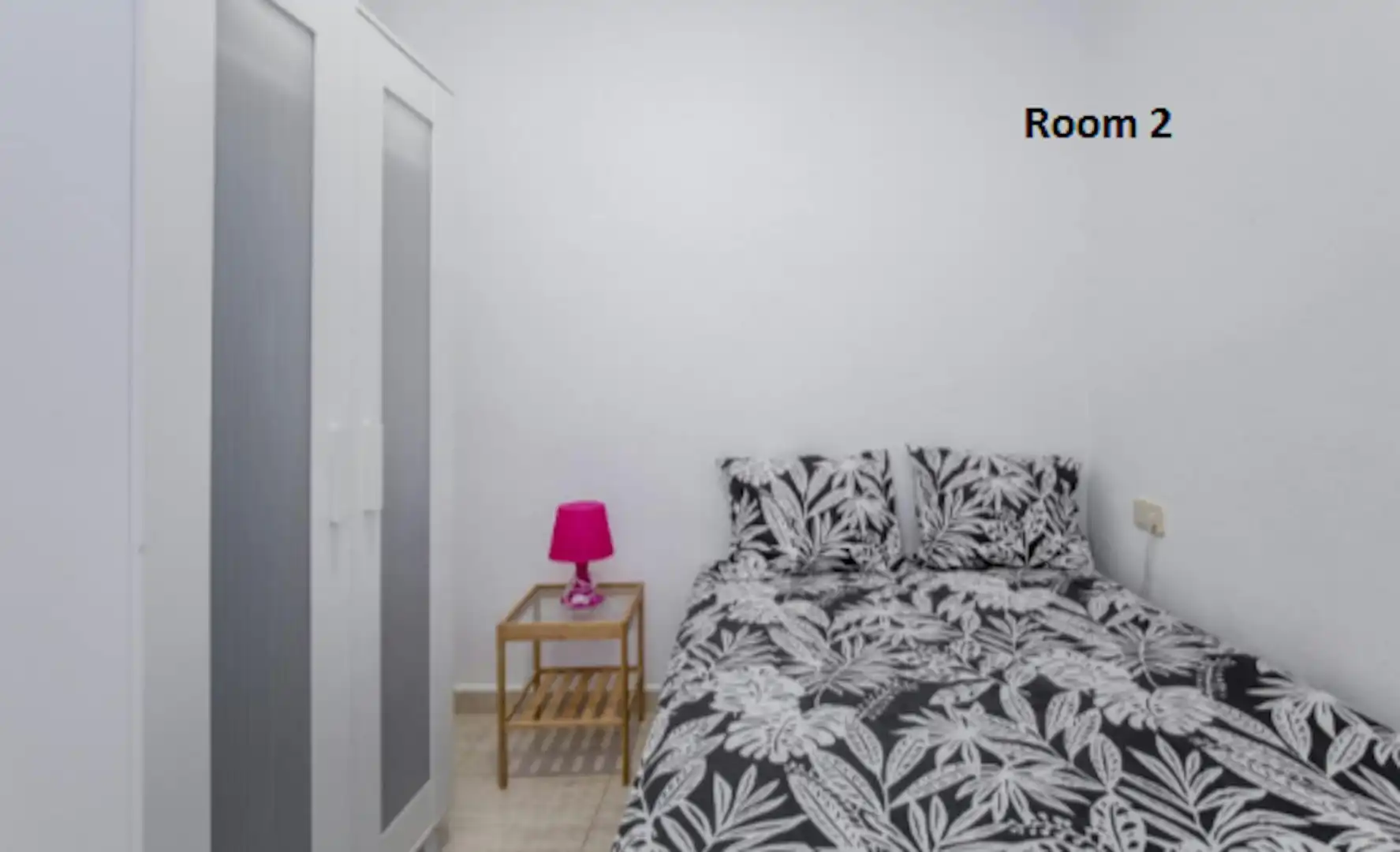 Bedroom of Flat for share in Barcelona  with Furnished, Washing machine and TV