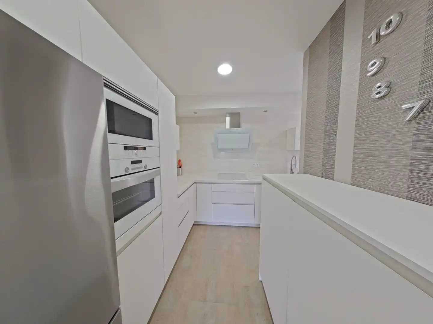 Cocina de Piso de alquiler en Córdoba con Aire acondicionado, Terraza y Amueblado