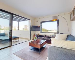 Sala d'estar de Apartament en venda en  Murcia Capital amb Aire condicionat, Terrassa i Balcó