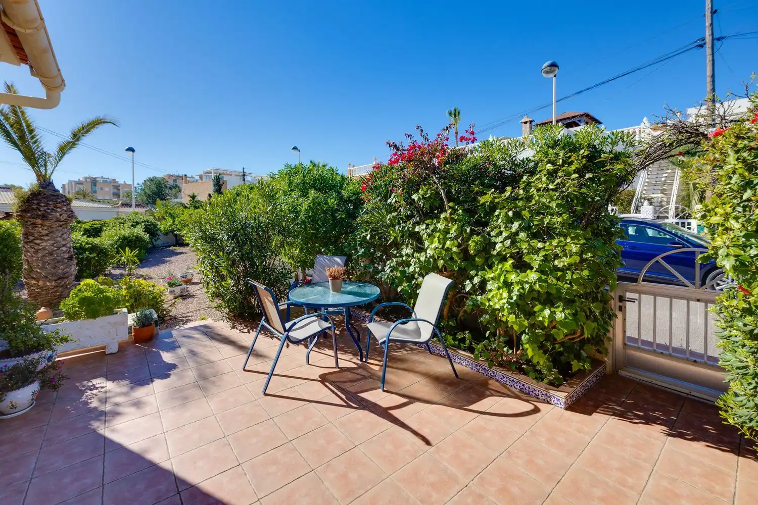 Terraza de Casa adosada en venta en Torrevieja con Aire acondicionado, Calefacción y Jardín privado