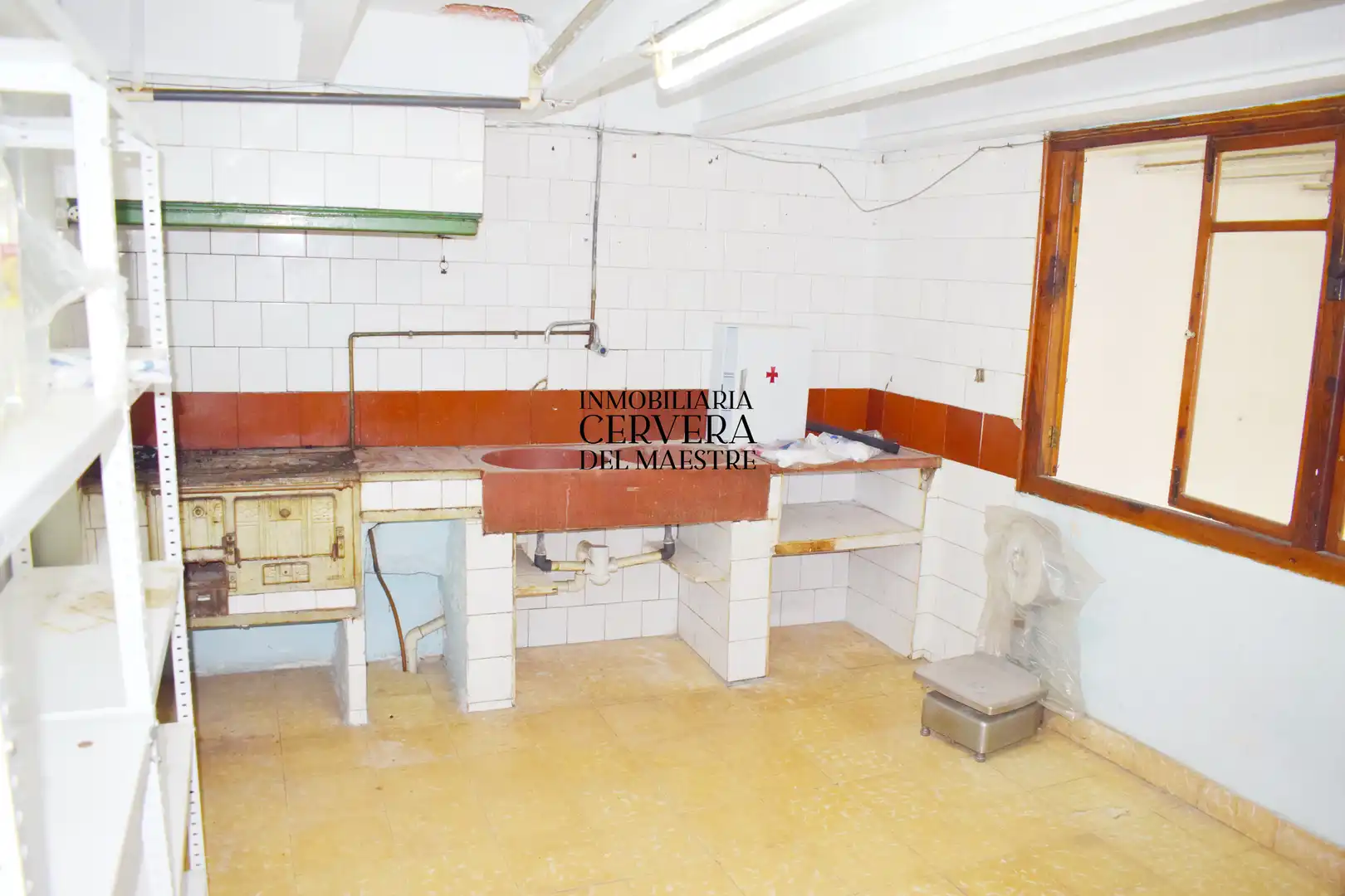 Cocina de Casa adosada en venta en Cervera del Maestre