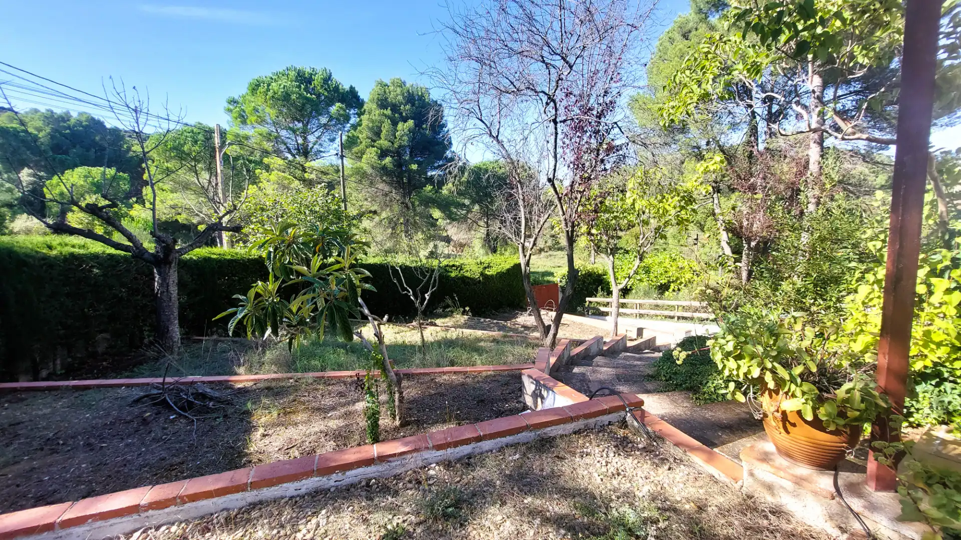 Jardí de Casa o xalet en venda en Sant Llorenç Savall amb Jardí privat, Terrassa i Piscina