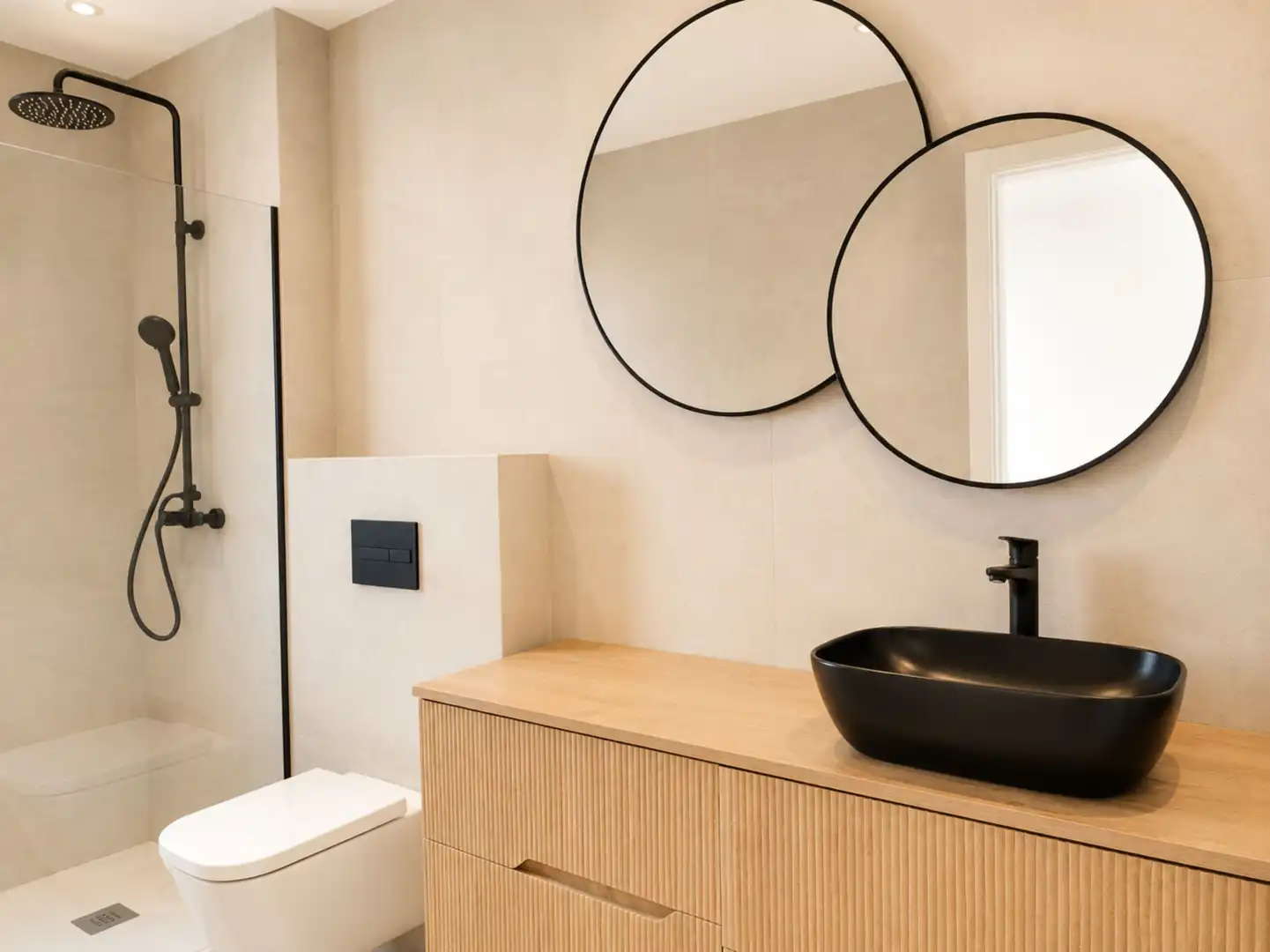 Baño de Ático en venta en Barcelona con Calefacción y Terraza