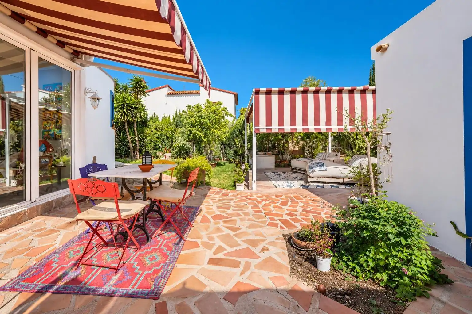 Terraza de Casa o chalet en venta en Dénia con Jardín privado, Terraza y Jacuzzi