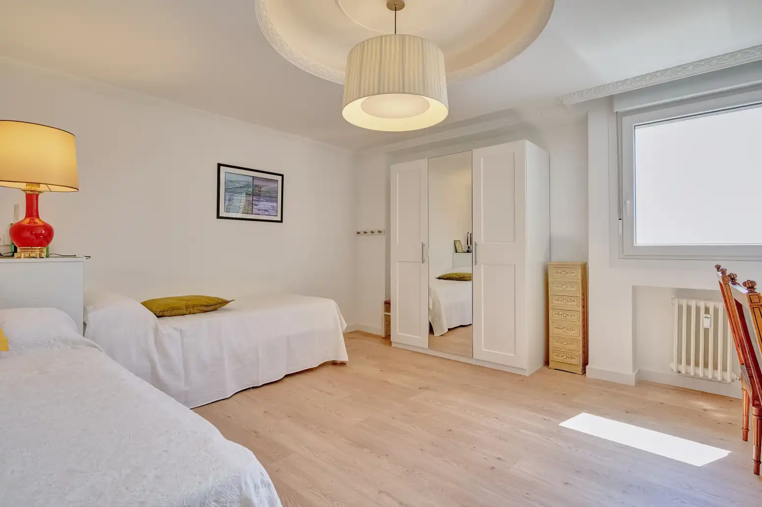 Bedroom of Flat for sale in  Pamplona / Iruña  with Heating and Parquet flooring