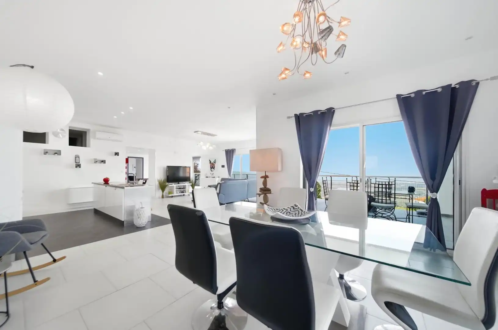 Dining room of Houses for sale in Roses  with Terrace and Swimming Pool