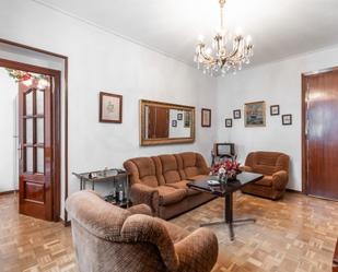 Living room of Flat for sale in  Madrid Capital  with Heating