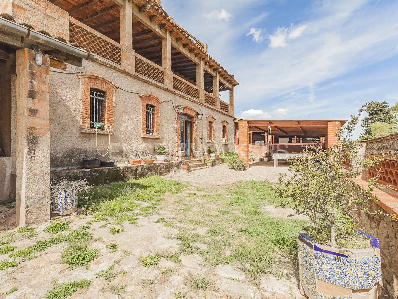 Vista exterior de Casa o chalet en venta en Vacarisses con Calefacción y Jardín privado