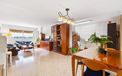 Living room of Flat for sale in Terrassa  with Heating, Terrace and Furnished