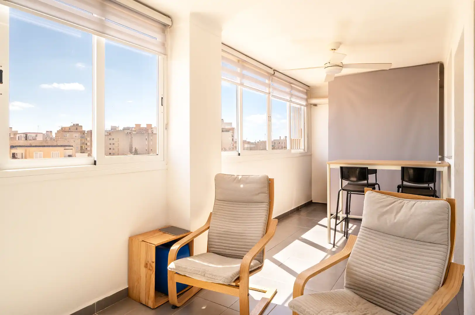 Habitación de Piso en venta en  Palma de Mallorca con Aire acondicionado, Parquet y Terraza