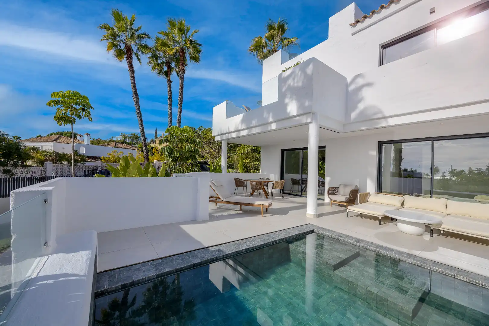 Terrace of Duplexes for sale in Estepona  with Air Conditioner, Terrace and Storage room