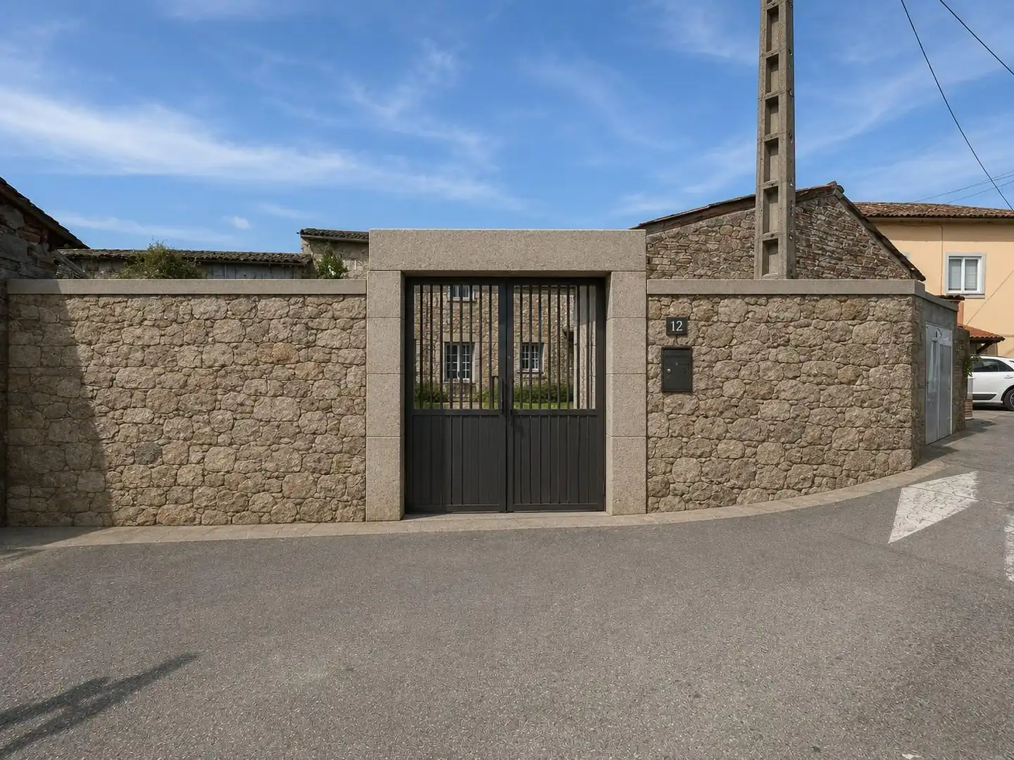 Vista exterior de Casa o chalet en venta en Valga