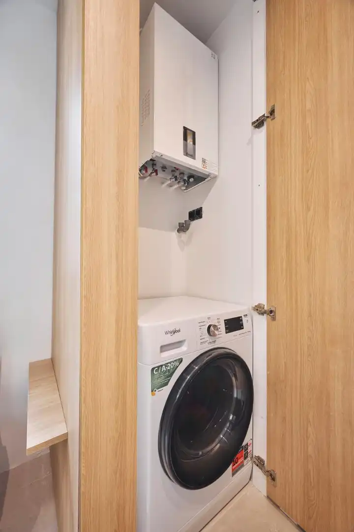 Schlafzimmer von Wohnung zum Verkauf in Madrid mit Klimaanlage, Heizung und Parkett