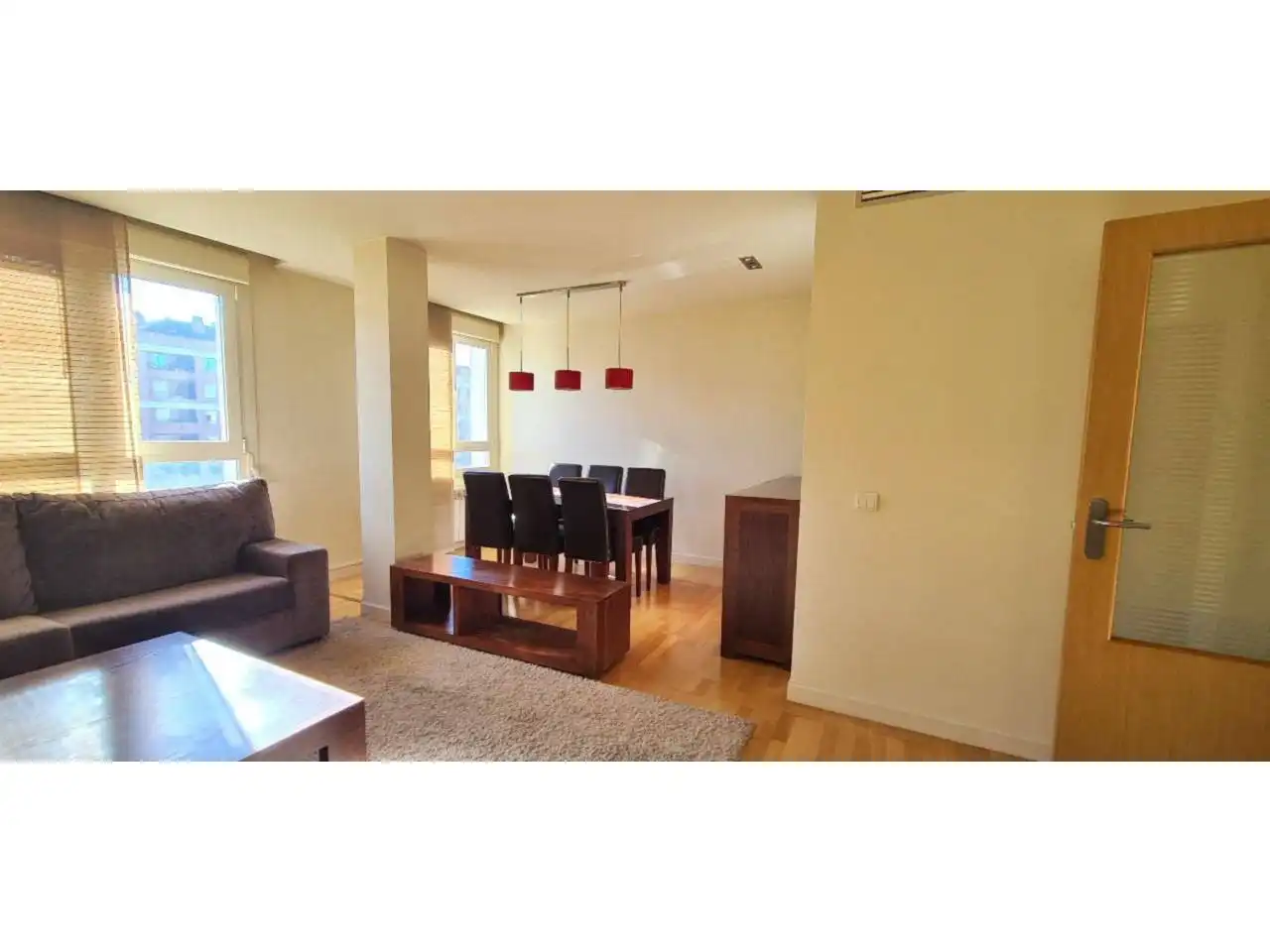 Exterior view of Apartments for rent in  Logroño  with Heating, Parquet flooring and Furnished