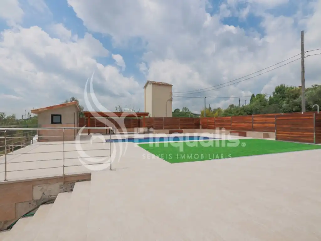 Terraza de Casa o chalet en venta en Santa Eulàlia de Ronçana con Aire acondicionado