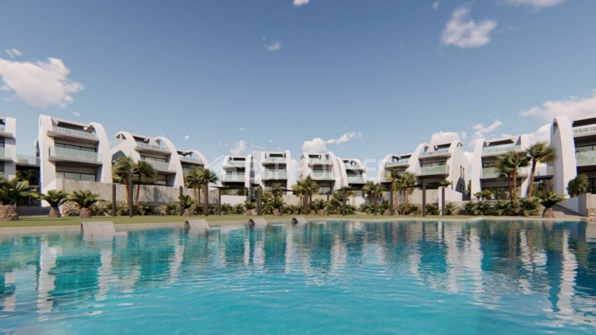 Exterior view of Flat for sale in Rojales  with Air Conditioner, Terrace and Swimming Pool