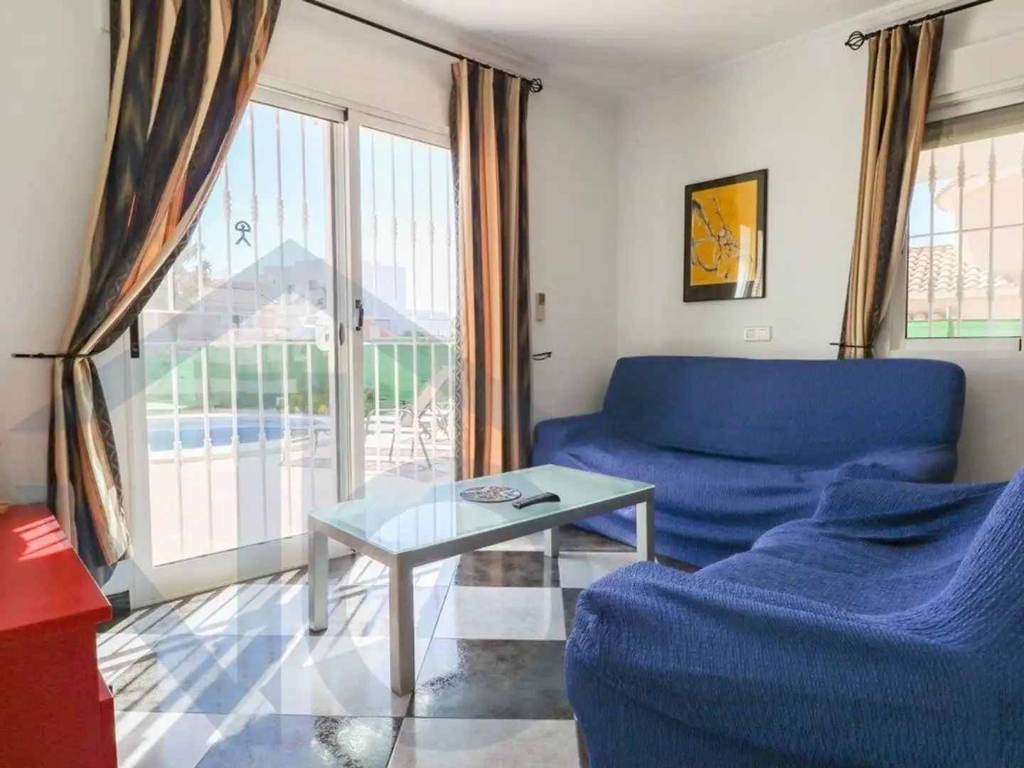 Wohnzimmer von Haus oder Chalet zum Verkauf in Pulpí mit Klimaanlage, Terrasse und Schwimmbad