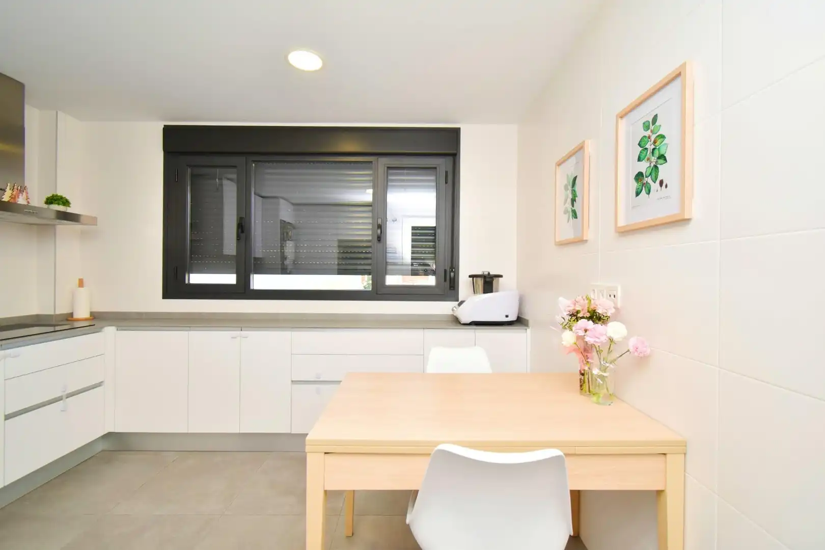 Kitchen of Detached homes for sale in Almería  with Air Conditioner, Terrace and Furnished