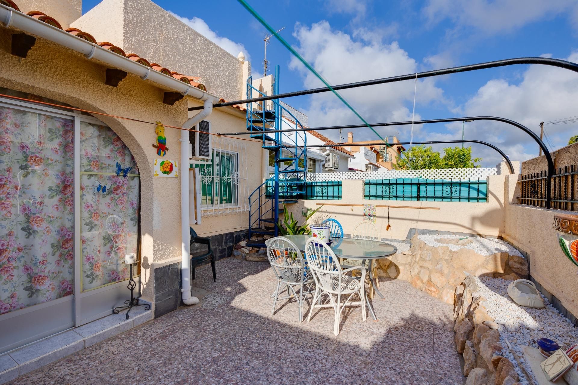 Garden of Single-family semi-detached for sale in Pilar de la Horadada  with Air Conditioner, Private garden and Terrace