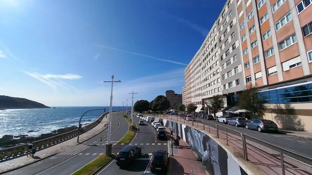Vista exterior de Pis en venda en A Coruña Capital 