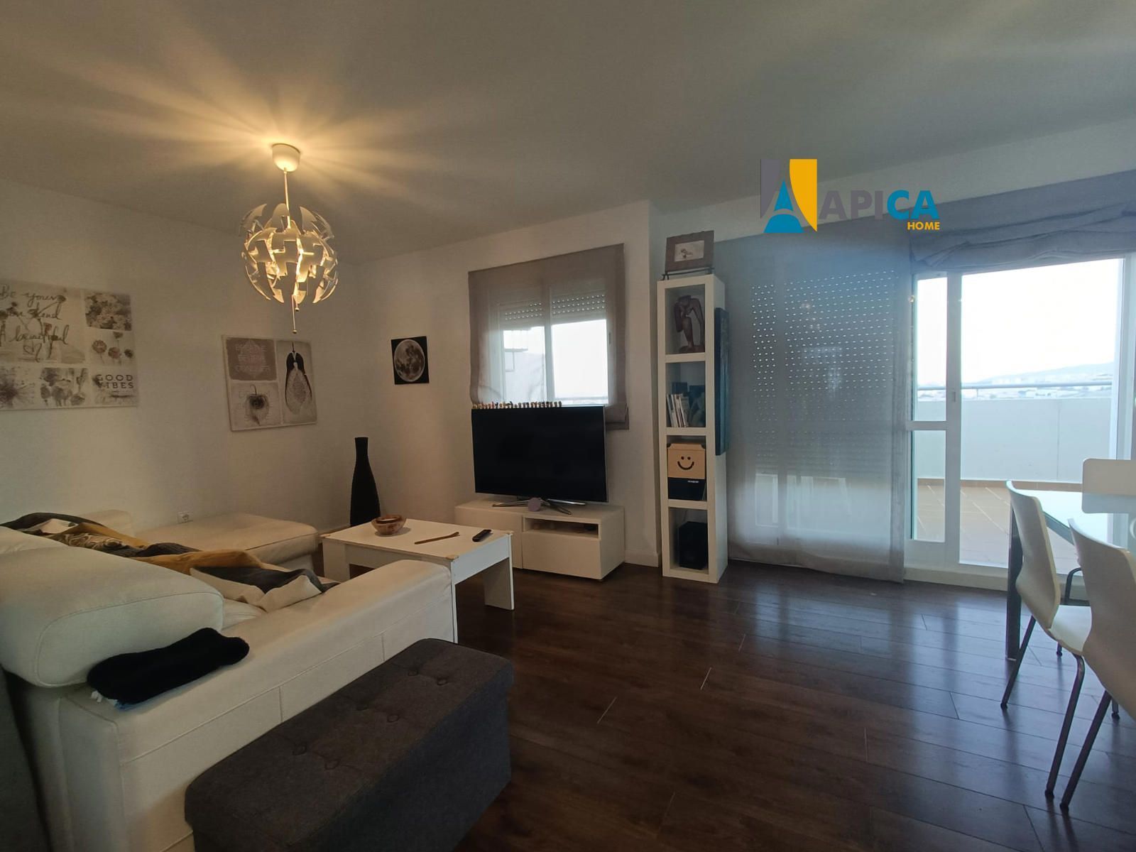 Living room of Attic for sale in Algeciras  with Air Conditioner, Terrace and Swimming Pool