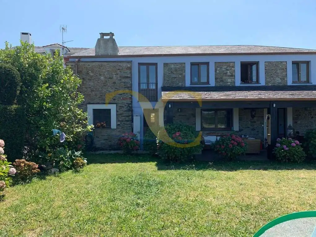 Exterior view of Houses for sale in Tapia de Casariego  with Heating, Private garden and Terrace