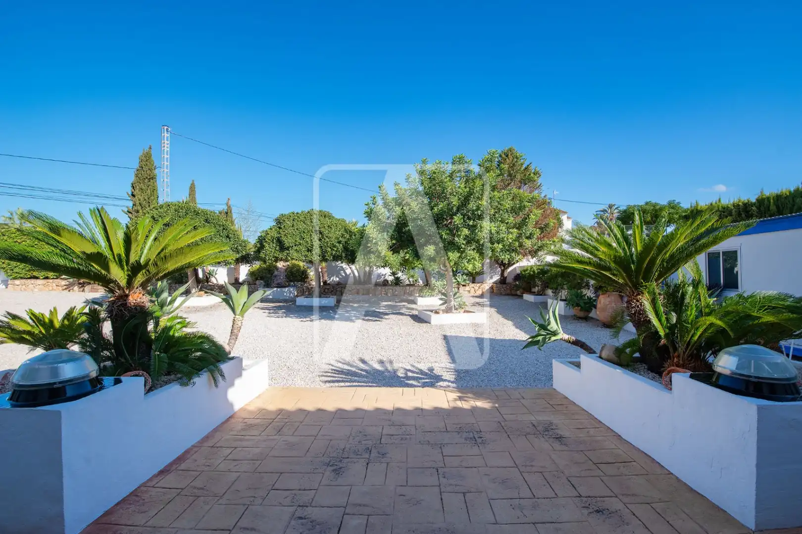Vista exterior de Finca rústica en venda en Teulada amb Aire condicionat, Calefacció i Jardí privat