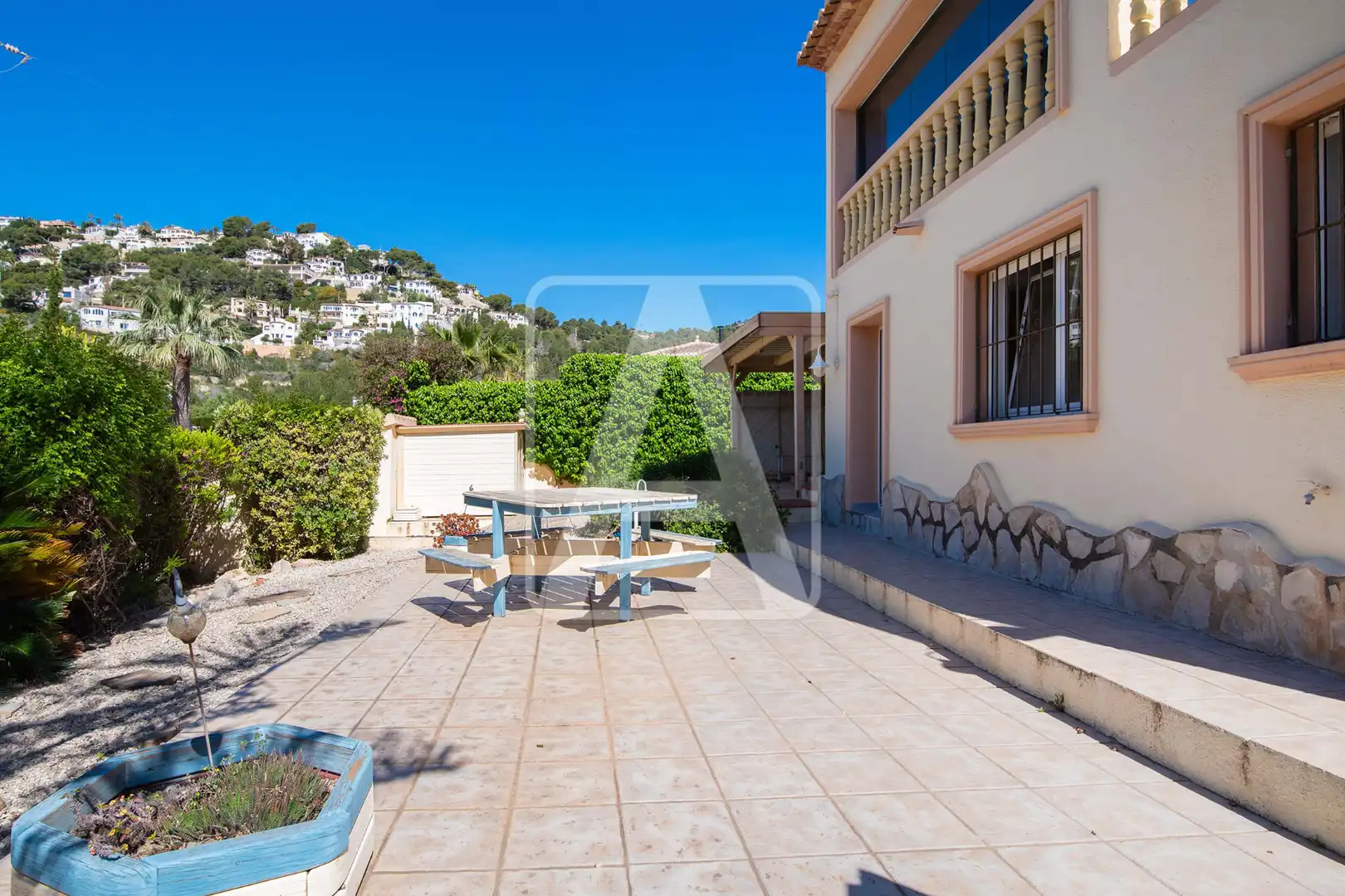 Terraza de Casa o chalet en venta en Benissa con Aire acondicionado, Calefacción y Jardín privado