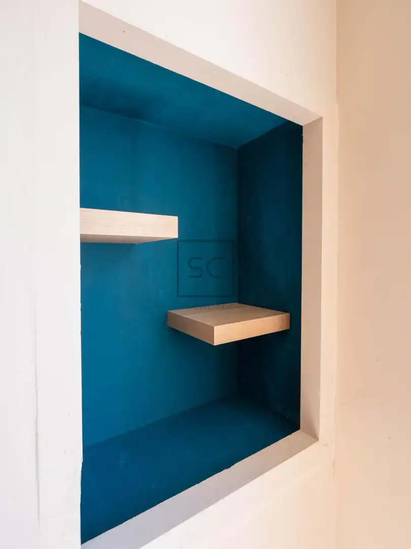 Schlafzimmer von Wohnungen zum Verkauf in Pontedeume mit Heizung, Parkett und Möbliert