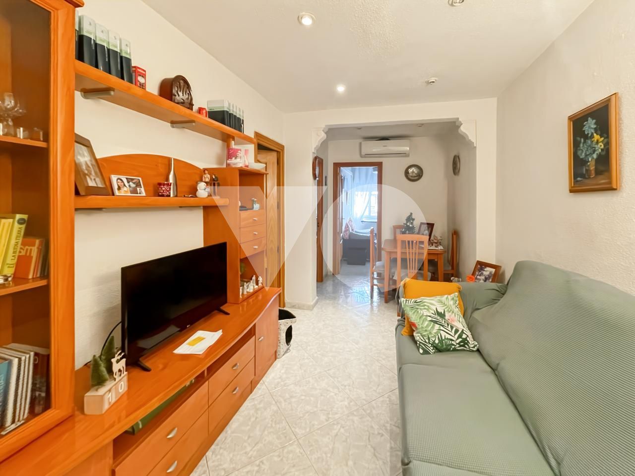 Living room of Flat for sale in Alcalá de Henares  with Air Conditioner, Heating and Furnished