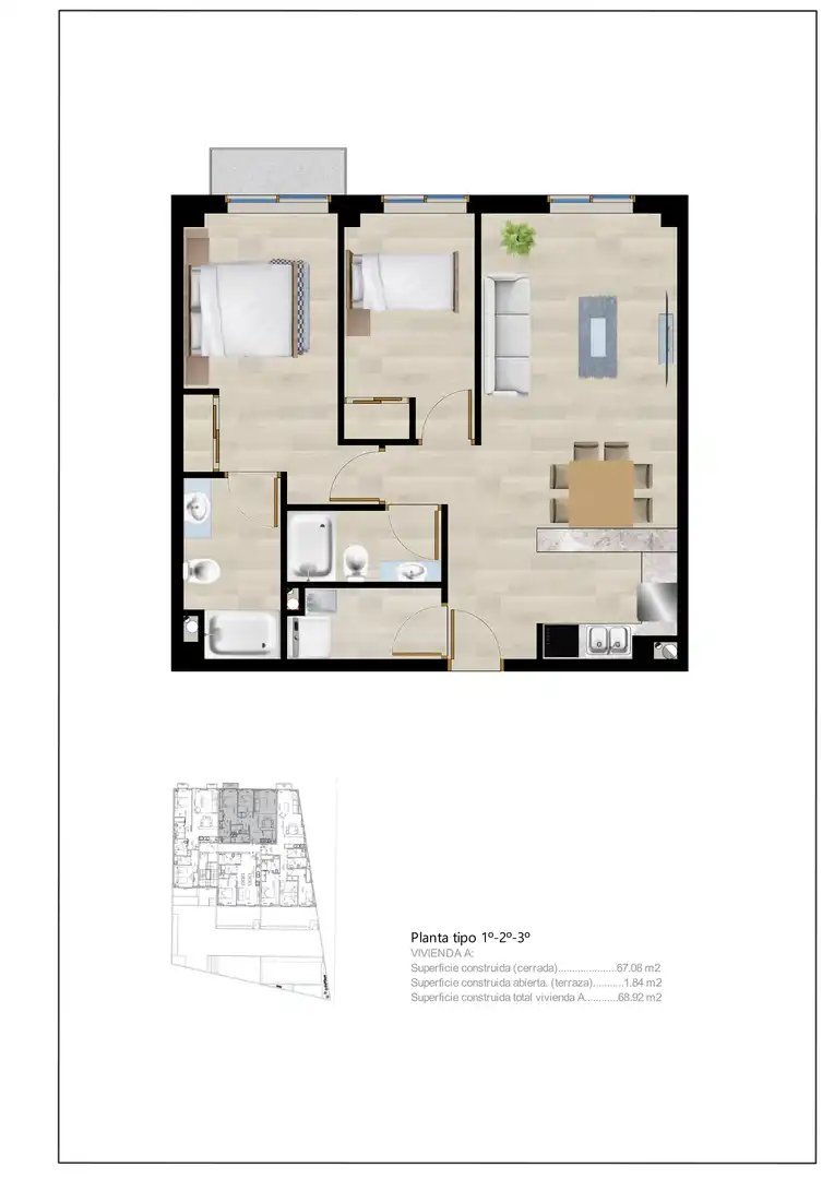 Wohnung zum Verkauf in Rúa Camilo Veiga, Coia