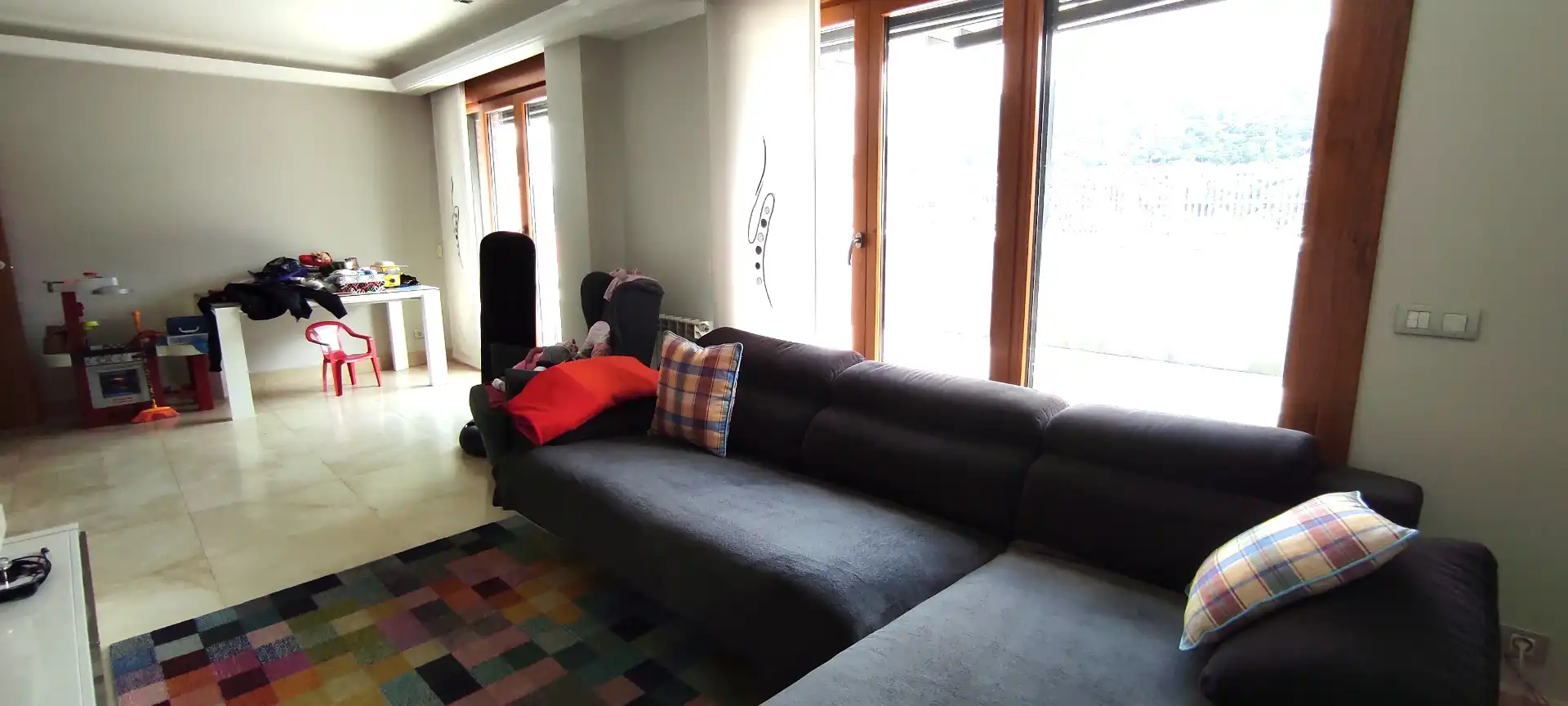Living room of Flat for sale in Ortuella  with Heating, Terrace and Storage room