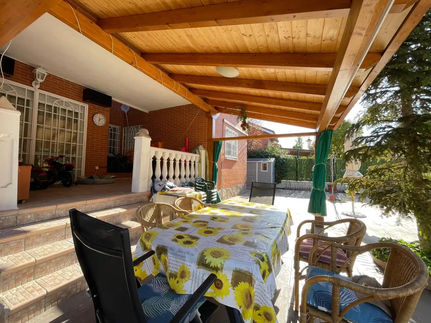 Terraza de Casa o chalet en venta en Rivas-Vaciamadrid con Aire acondicionado, Calefacción y Jardín privado