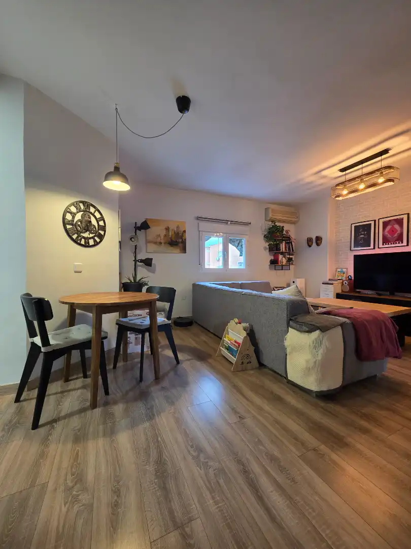 Sala d'estar de Pis en venda en Madrid amb Aire condicionat, Calefacció i Parquet