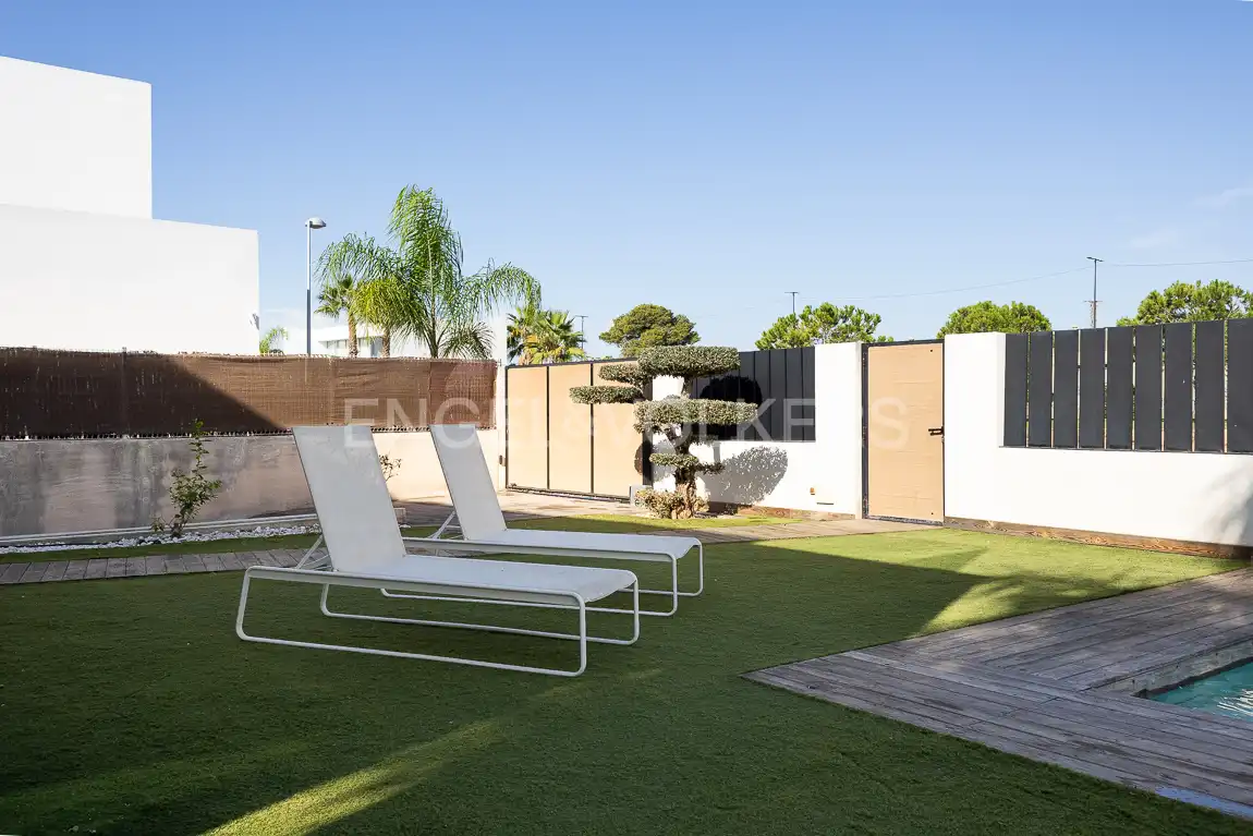 Terraza de Casa o chalet de alquiler en Albal, Valencia