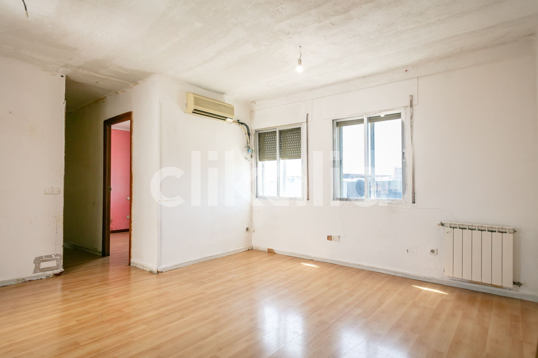 Bedroom of Flat for sale in  Madrid Capital  with Heating, Terrace and Storage room