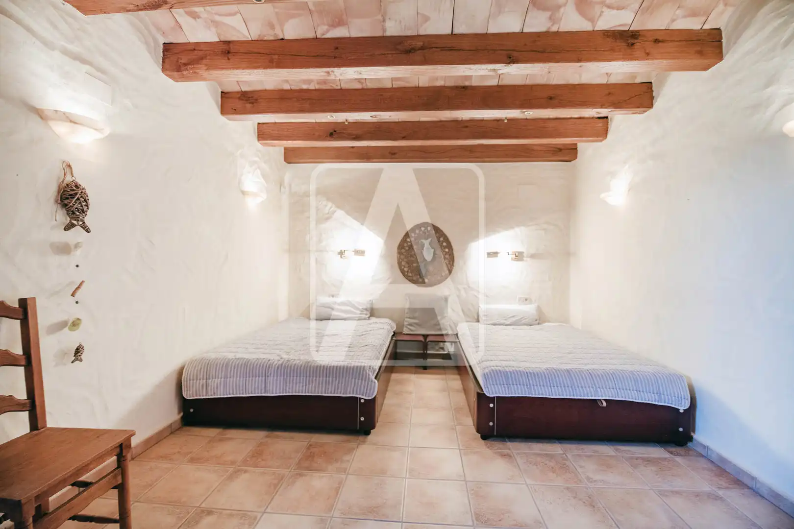 Habitación de Finca rústica en venta en Benissa con Calefacción, Jardín privado y Terraza